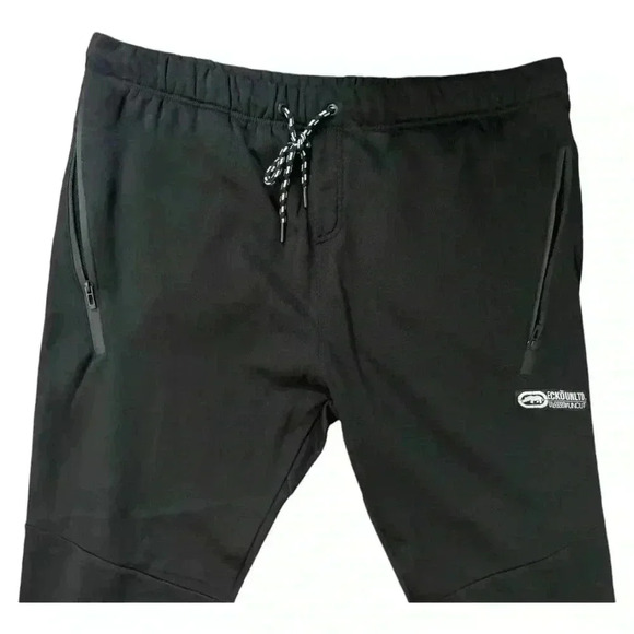 ECKO UNLTD Men's Lightweight Drawstring Sweatpants Joggers Black Size 3X - Picture 3 of 9